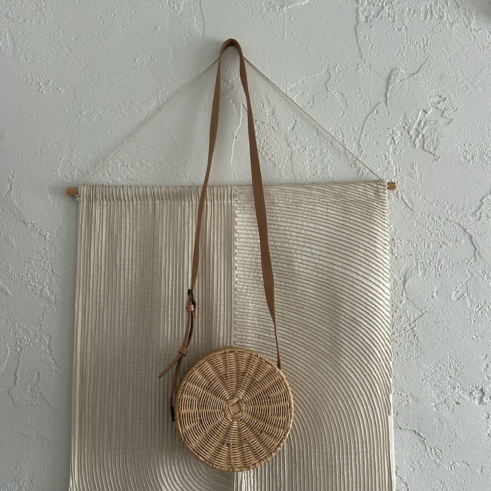 Wicker purse